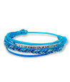 Multi-String Handmade Bracelet with Forged Identity