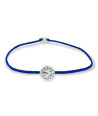 Handmade Bracelet with Silver Tachometer