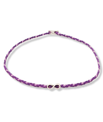 Handmade Silver Infinity 3D Bracelet