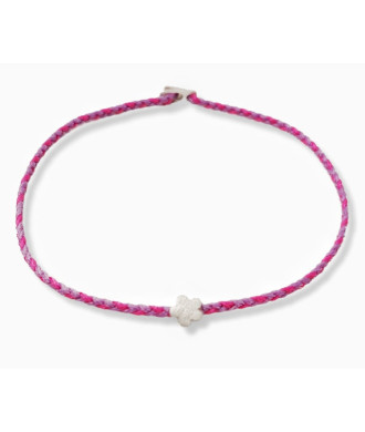 Handmade Silver Bracelet with 3D Daisy Design
