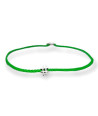 Bracelet with 3D Hashtag Design and Wax Thread