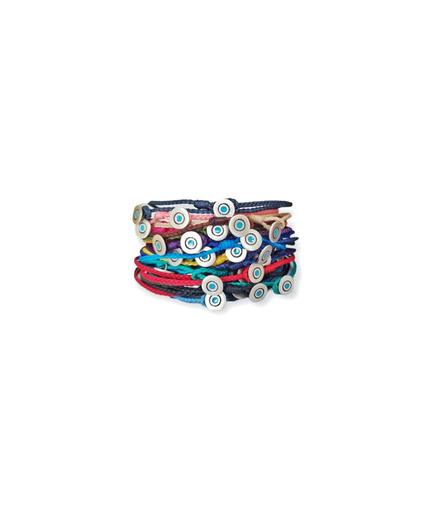 Handmade Bracelet with Round Eye Clasp