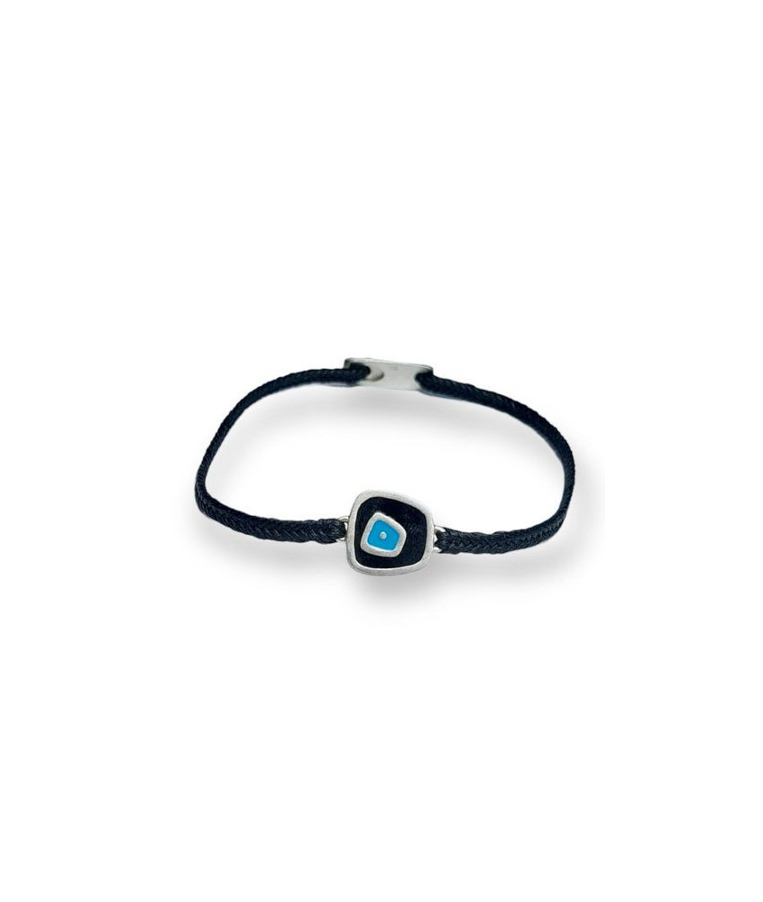 Handmade Bracelet with Silver Eye of Attraction