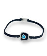 Handmade Bracelet with Silver Eye of Attraction