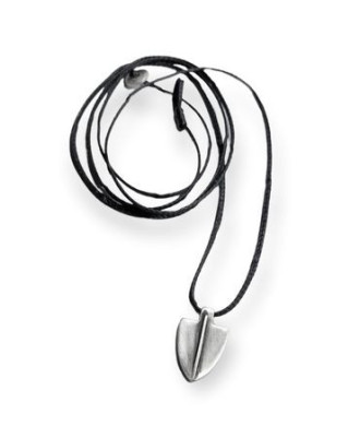 Χειροποίητο Κολιέ με Ασημένιο Βέλος