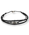 Bracelet with a miniature skull