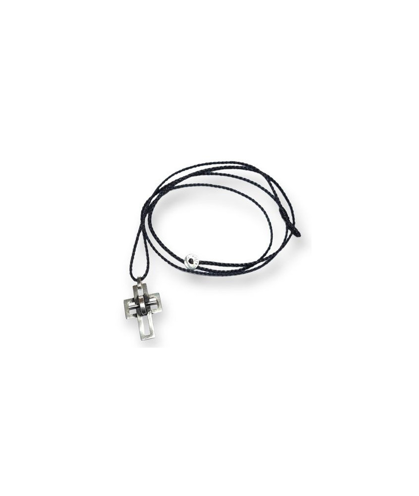 Handmade Νecklace Cross Necklace with Bar