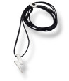 Handmade Silver Lightning Necklace