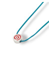 Handmade Silver Spiral Necklace