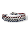 Handmade Silver Bracelet In Zipper Style