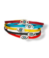 Handmade Bracelet with Silver Large Pierced Eye